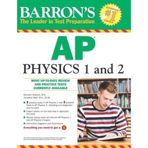Barron's AP Physics 1 and 2 Paper Edition Book